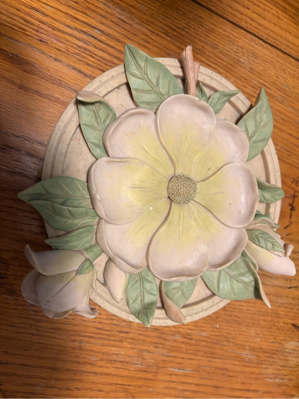 Mindspring Studio Leisure Vintage Ceramic Magnolia “Tic Tac Toe”
